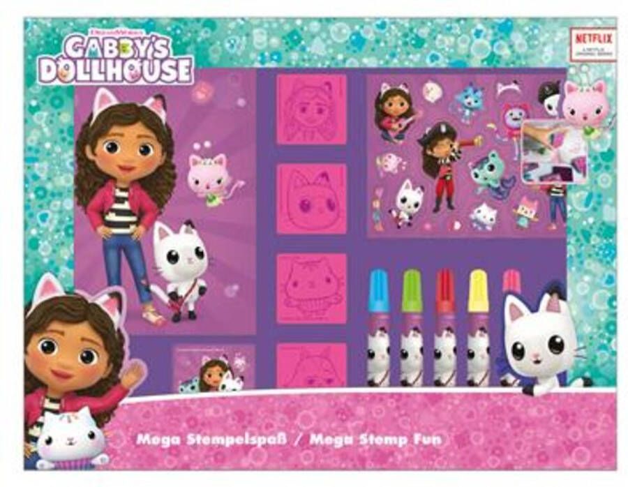 Spin Master Gabby&apos;s Dollhouse Mega Stempel Set