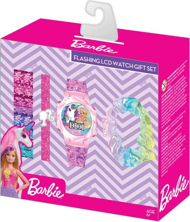 Gabby's Poppenhuis Accutime LCD Barbie Horloge Met Accessoires