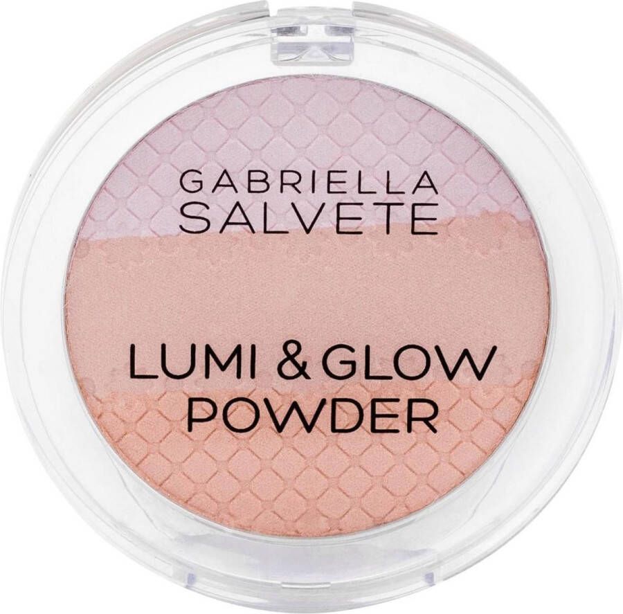 Gabriella Salvete Lumi & Glow Bronzer Rozjasňující pudr 9 g odstín 02