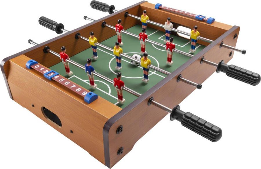 GadgetMonster GDM-1028 mini voetbaltafel tafelvoetbalspel in MDF