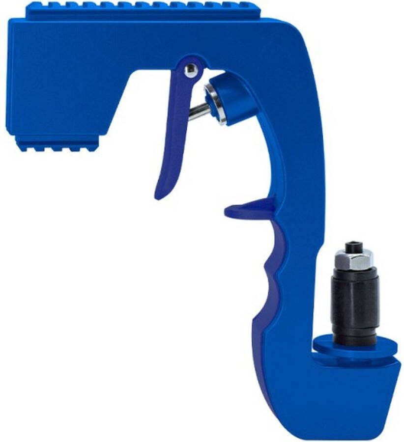 Gadgetpoint Champagne Gun Drank Pistool Sproeier Drankspel Bier Geweer Oud & Nieuw Blauw