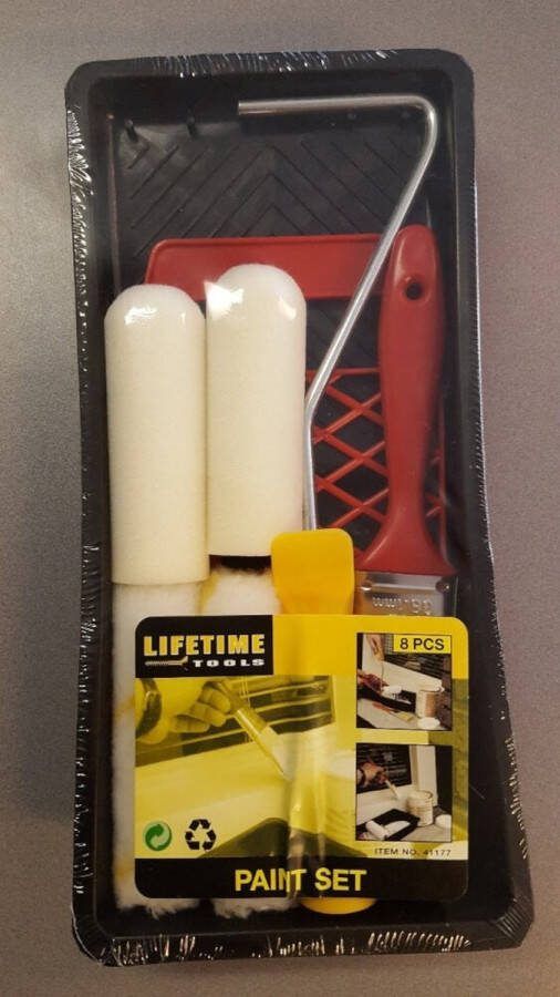 Gadgetpoint Lifetime Tools Verven Klussen Schilderen Verfset 8 Delig