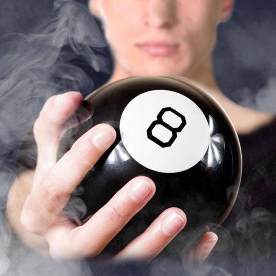 Gadgets Magic 8 Ball Mystic 8 Ball Vragenspel Geeft Antwoord Op Al Je Levensvragen Geen Batterijen Nodig Biljartbal Design Zwart