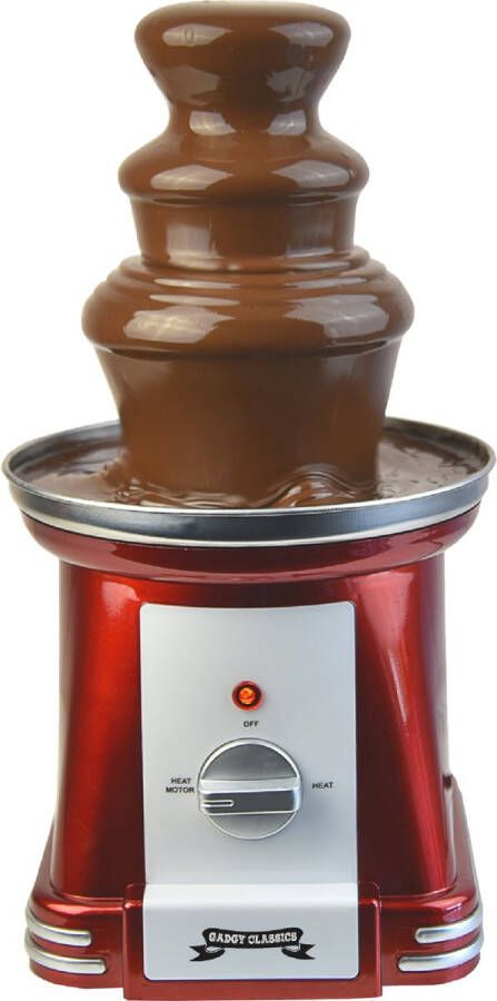 Gadgy Chocoladefontein 3 lagen Chocolade fondue Chocolade Geschenkset Chocolade Fontein 90 Watt