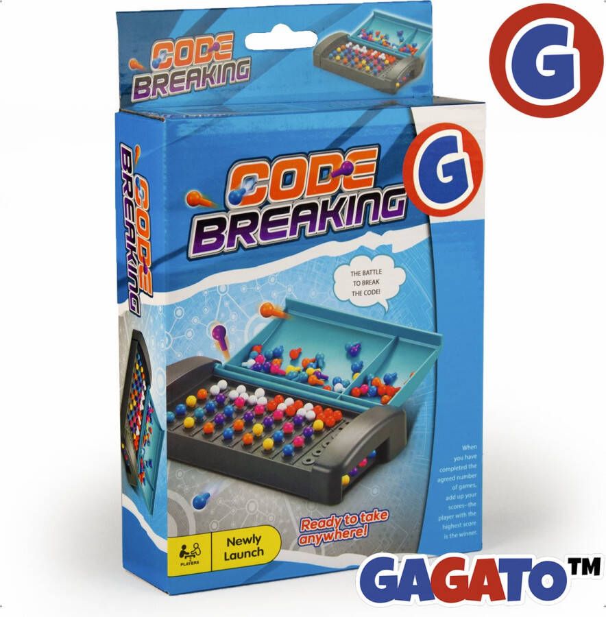 Gagato Mastermind Spel Code Breaking Reisspel Kraak De Code Game Spelletjes voor Kinderen en Volwassenen
