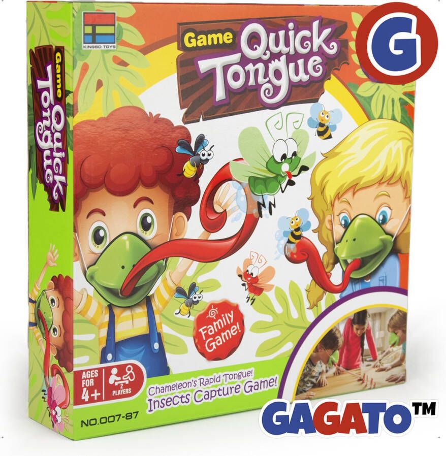 Gagato Kameleon Spel Quick Tongue Actiespel Spelletjes voor Kinderen Educatief Speelgoed