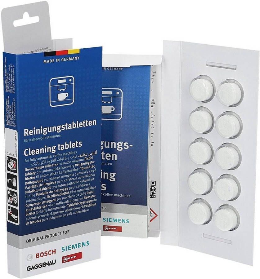 Gaggenau Reinigingstabletten 00312295 00311970 (10 St.)