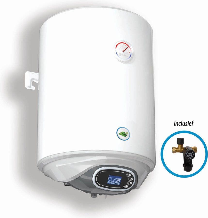 Galanta Green Hat Verticale elektrische boiler 30L 1 5kW met digitale bediening