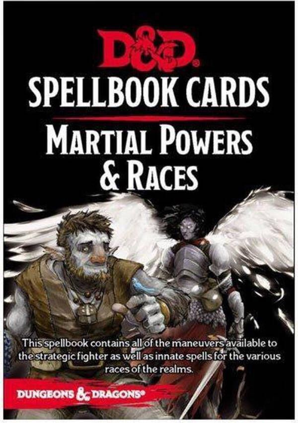 Gale Force Nine Dungeons & Dragons jeu de cartes Spellbook Cards: Martial Deck *ANGLAIS*