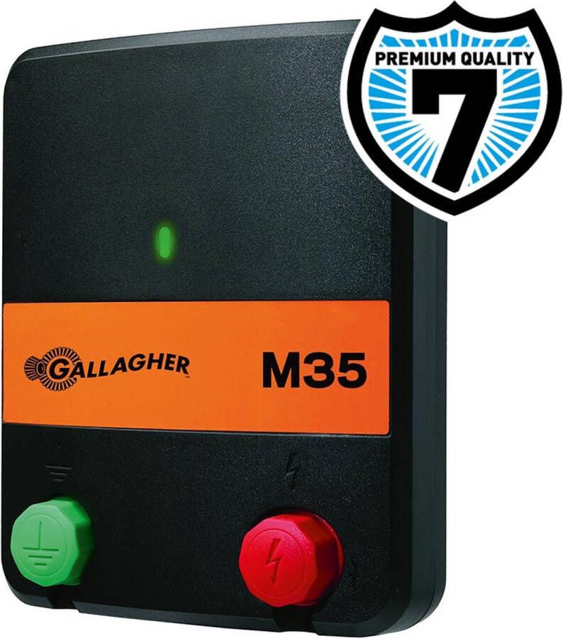 Gallagher M35 lichtnet schrikdraadapparaat 5400 V 0.35 J