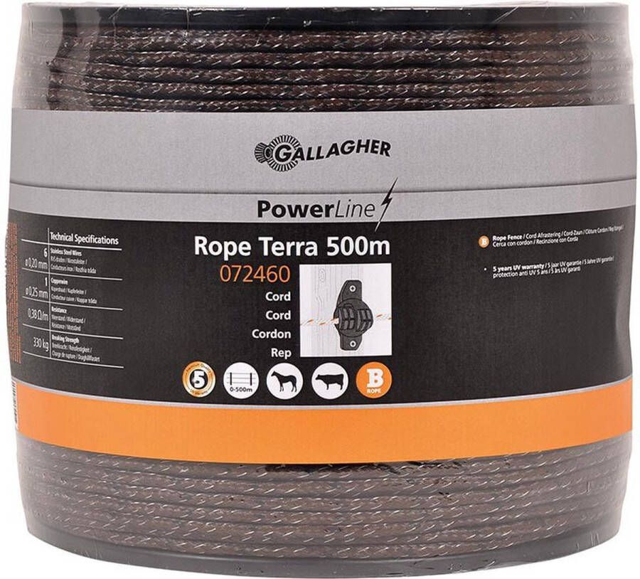 Gallagher Powerline Cord Schrikkoord 500 meter