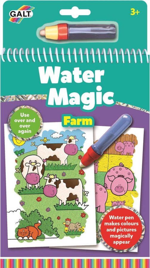 Galt Waterkleurboek Water Magic Boerderij Kleurboek