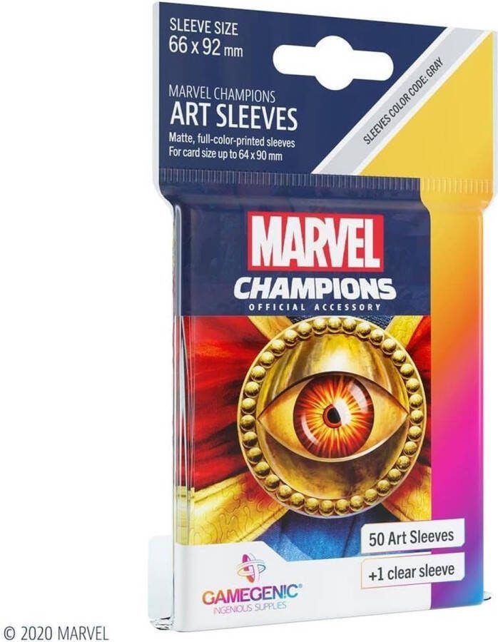 Gamegenic Board Game Sleeves 'Marvel Champions: Doctor Strange' 66 x 91 mm (51ST) Accessoires
