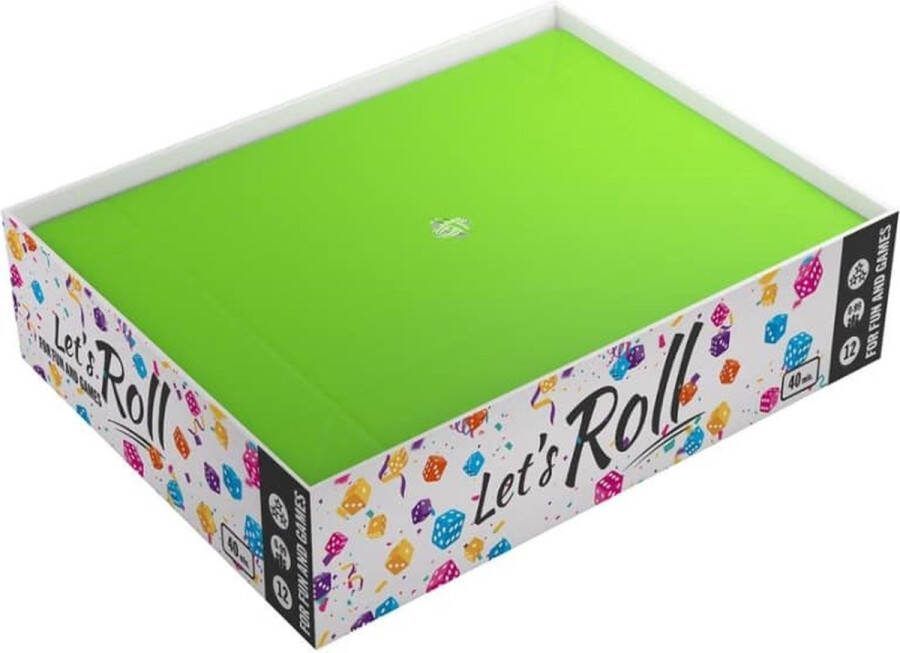 Gamegenic Dice Tray Magnetic Rectangular: Groen Accesoires
