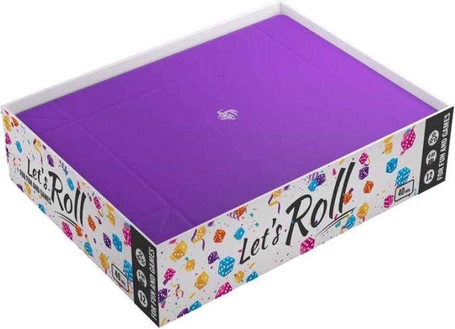 Gamegenic Dice Tray Magnetic Rectangular: Paars Accesoires