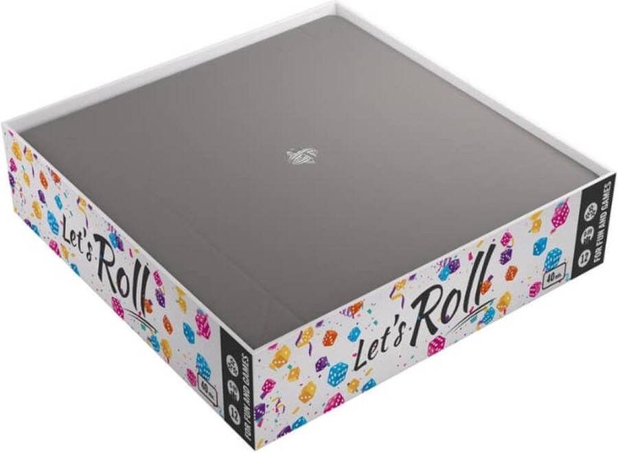 Gamegenic Dice Tray Magnetic Square: Grijs Accesoires