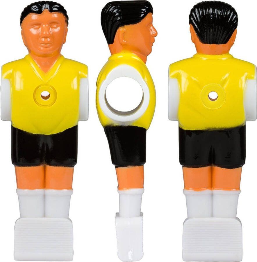GAMES PLANET Tafelvoetbal Poppetjes Set van 22 Voor Ø 15 9 mm Telescopische Stangen