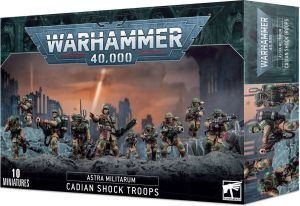 Games Workshop Warhammer 40K Astra Militarum Cadian Shock Troops (47-33)