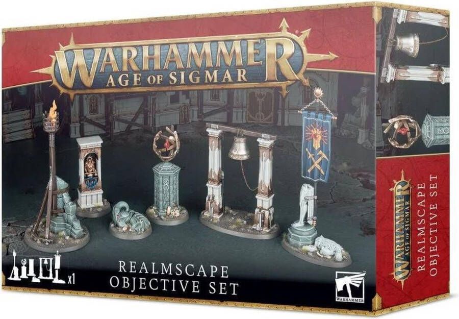 Games Workshop Warhammer Age of Sigmar Shattered Dominion Objectives Verzamelfiguur Videospel