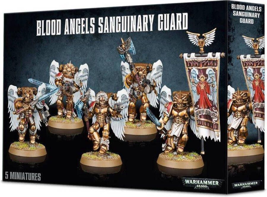 Games Workshop Warhammer 40.000 Space Marines: Blood Angels Sanguinary Guard