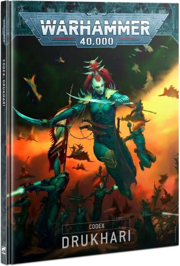 Games Workshop Warhammer 40.000 Codex: Drukhari (Hb) (English)