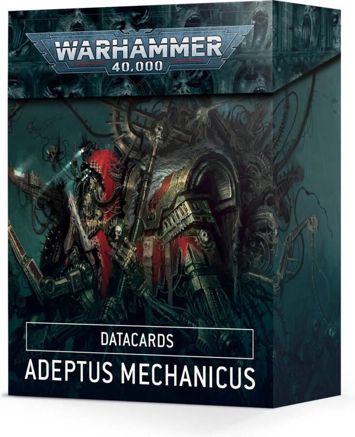 Games Workshop Warhammer 40k Datacards Adeptus Mechanicus (2021)