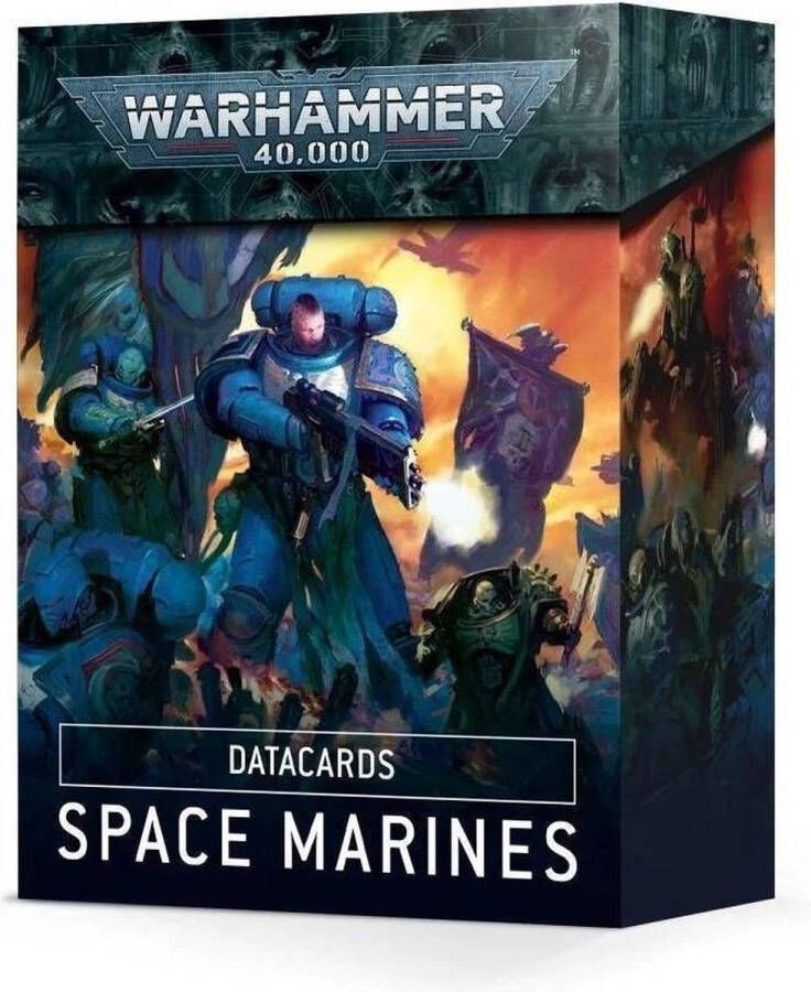 Games Workshop Warhammer 40.000 Datacards: Space Marines (English) --- Op = Op!!!