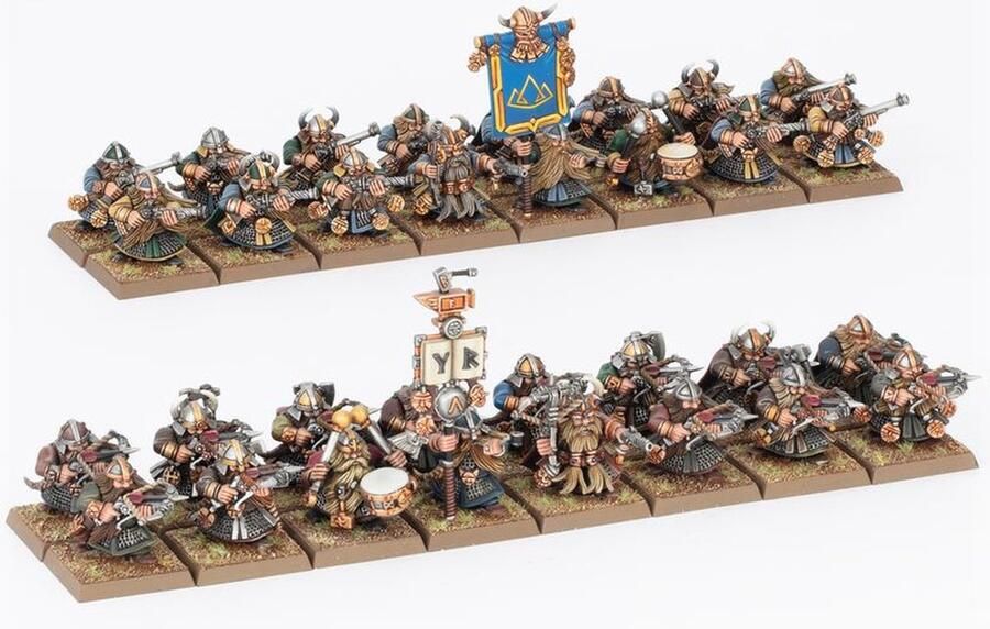Games Workshop Warhammer The Old World Dwarfen Mountain Holds Dwarf Quarrellers 10-08