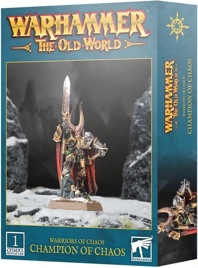 Games Workshop Warhammer The Old World Warriors Of Chaos Champion Of Chaos 08-06