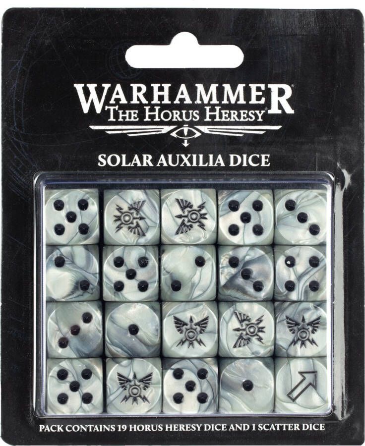 Games Workshop Horus Heresy: Solar Auxilia Dice Set