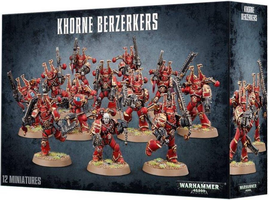 Games Workshop Warhammer 40.000 World Eaters: Khorne Berzerkers --- Op = Op!!!