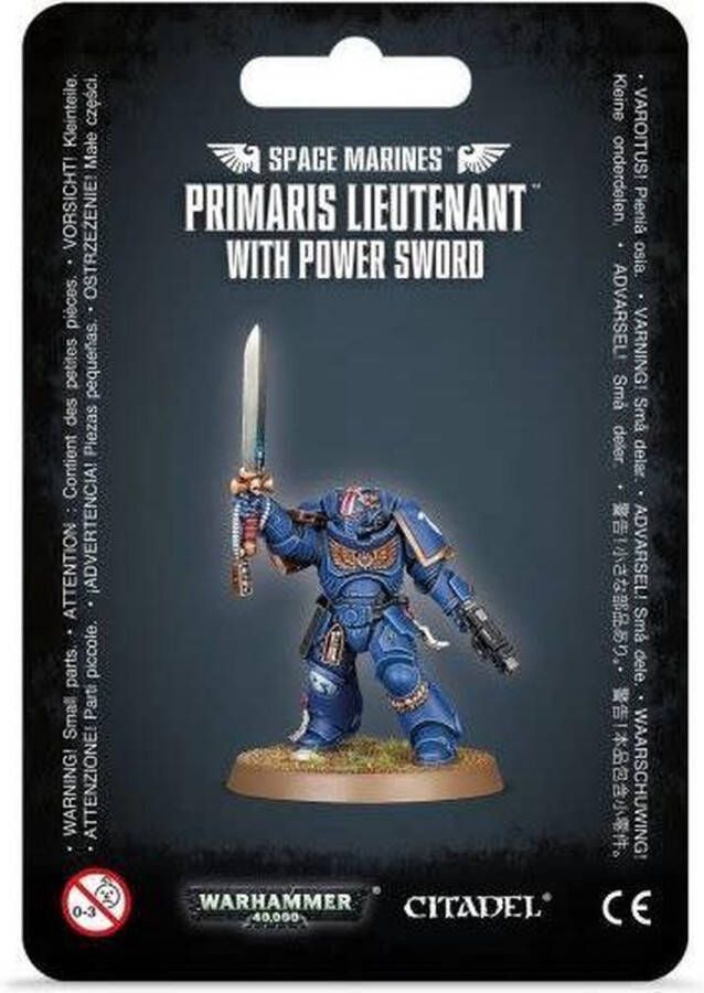 Games Workshop Warhammer 40.000 Space Marines: Primaris Lieutenant With Power Sword