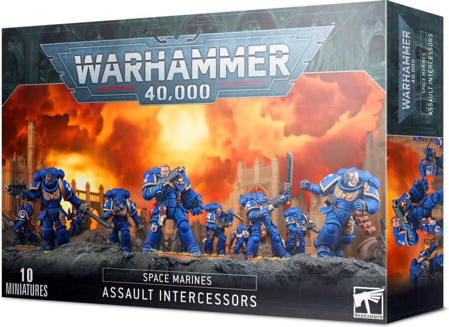 Games Workshop Warhammer 40.000 Space Marines: Assault Intercessors