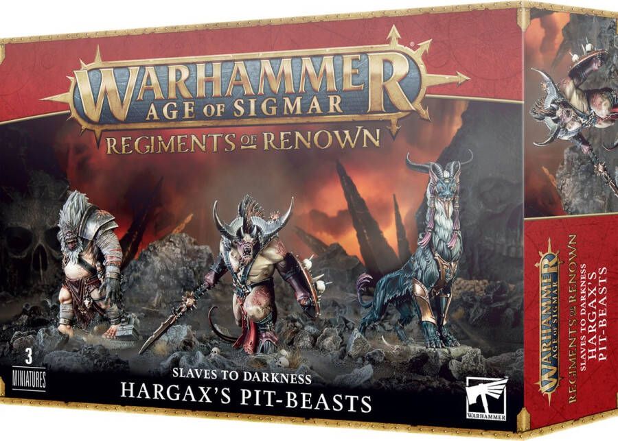 Games Workshop Warhammer Age of Sigmar Slaves To Darkness: Hargax's Pit-Beasts