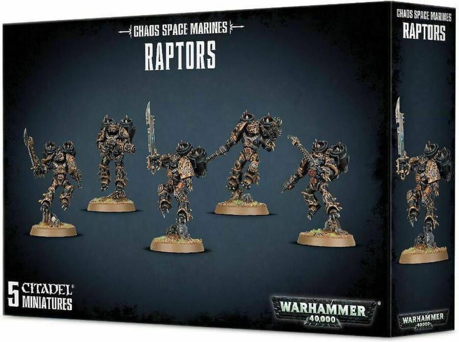 Games Workshop Warhammer 40.000 Chaos space marines: raptors