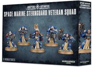 Games Workshop Warhammer 40 000 Imperium Adeptus Astartes Space Marines: Sternguard Veteran Squad