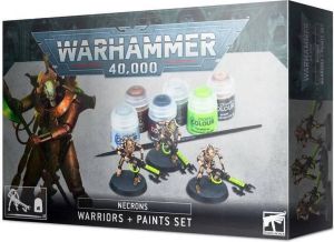 Games Workshop Warhammer 40 000 Necrons Warriors + Paint Set