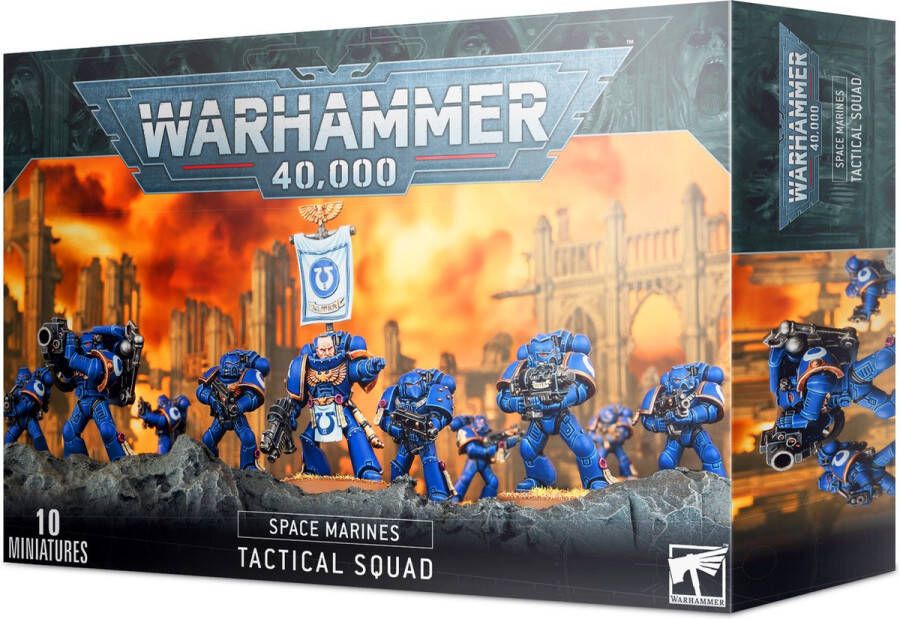 Games Workshop Warhammer 40 000 Space marine tactical squad (Space Marines)