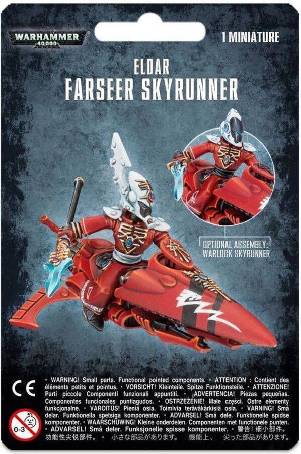 Games Workshop Warhammer 40 000 Xenos Aeldari Craftworlds: Farseer Warlock Skyrunner