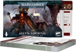 Games Workshop Warhammer 40.000: 10th Ed. Index Cards: Adepta Sororitas (EN)