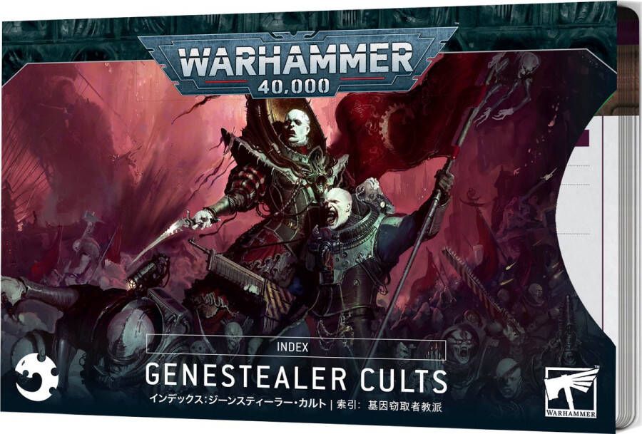 Games Workshop Warhammer 40.000: 10th Ed. Index Cards: Genestealer Cults (EN)