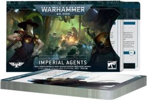 Games Workshop Warhammer 40.000: 10th Ed. Index Cards: Imperial Agents (EN)
