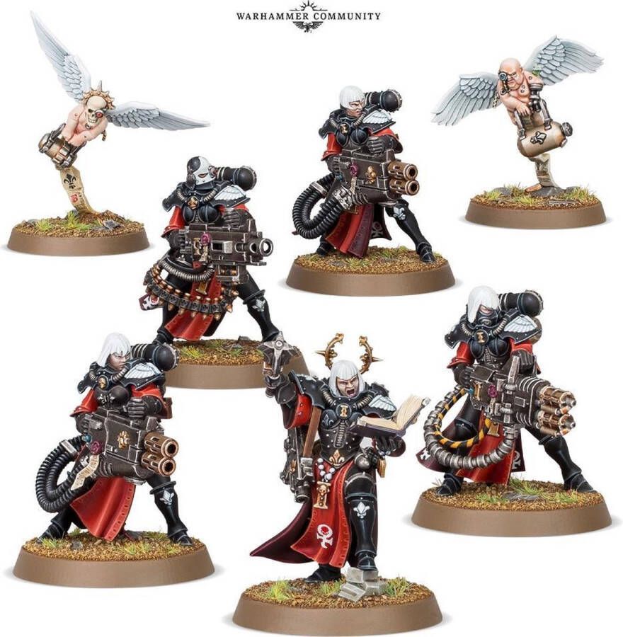 Games Workshop Warhammer 40.000 Adepta Sororitas Retributor Squad