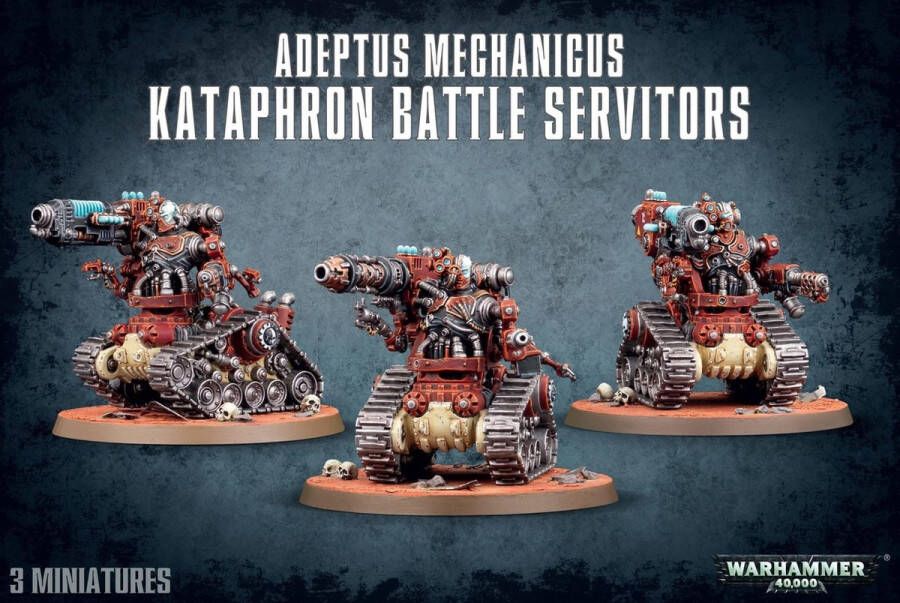 Games Workshop Warhammer 40.000: Adeptus Mechanicus Kataphron Battle Servitors
