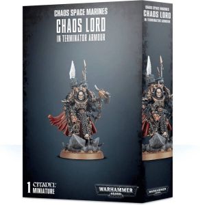 Games Workshop Warhammer 40.000 Chaos Space Marines Chaos Lord in Terminator Armour