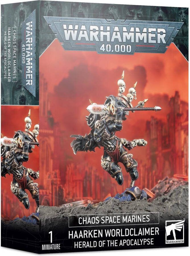 Games Workshop Warhammer 40.000 Chaos Space Marines Haarken Worldclaimer
