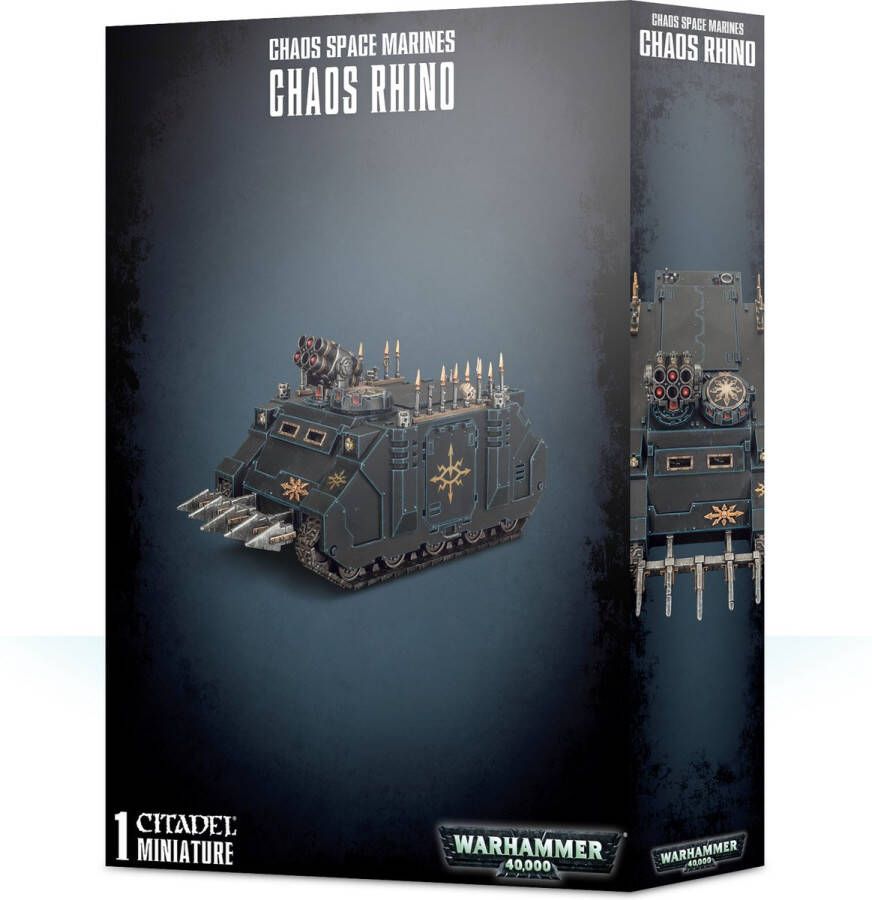 Games Workshop Warhammer 40.000 Chaos Space Marines Rhino