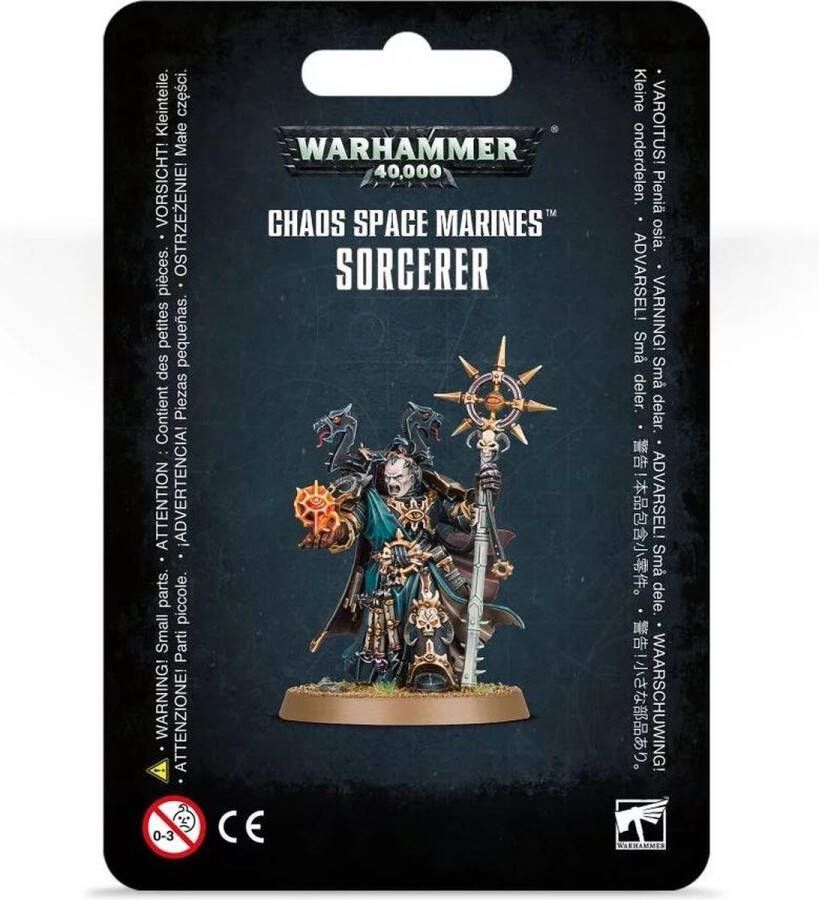 Games Workshop Warhammer 40.000 Chaos Space Marines Sorcerer