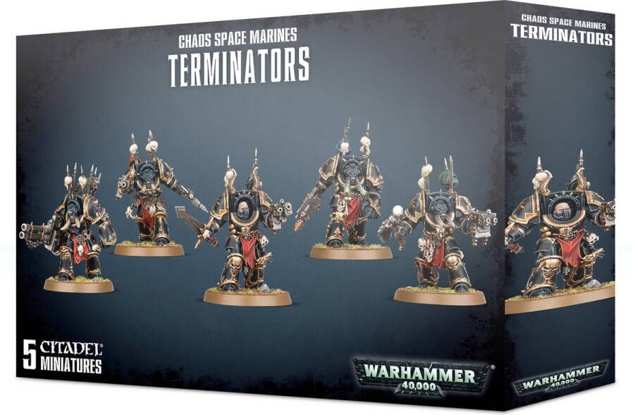 Games Workshop Warhammer 40.000 Chaos Space Marines Terminators