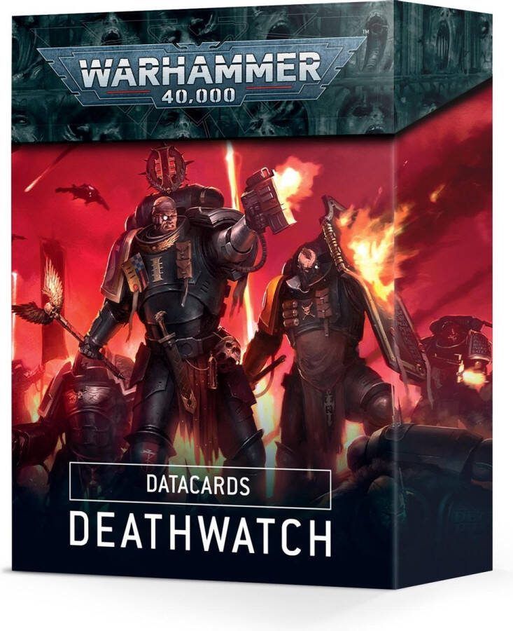 Games Workshop Warhammer 40.000 Datacards Deathwatch